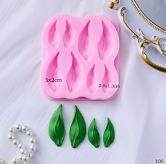 Khuôn Silicon - Lá Lá Tulip 8c
