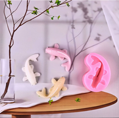 Khuôn Silicon - Biển - Cá Koi 6cm