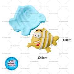 Khuôn Silicon - Biển - Cá NeMo 10.5cm