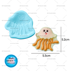 Khuôn Silicon - Biển - Bạch Tuột -5.5cm
