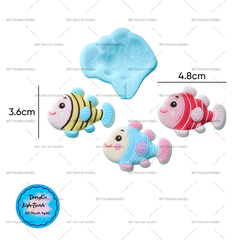 Khuôn Silicon - Biển - Cá NeMo 4.8cm