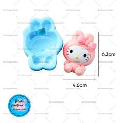 Khuôn Silicon - Mèo Kitty - Mẫu 6