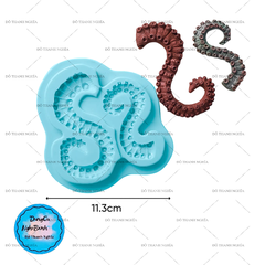 Khuôn Silicon - Biển - Râu Bạch Tuột 2C