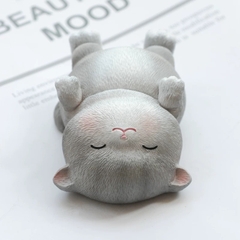 Khuôn Silicon - Động Vật - Mèo Nằm Ngữa 7cm