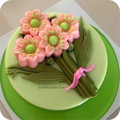 Khuôn Silicon - Cành Nhánh cây tròn Dài - 14.6cm