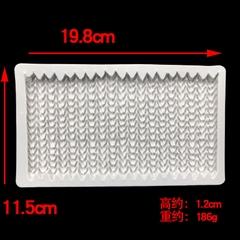 Khuôn Silicon - Viền Mảng 2D - Len