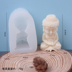 Khuôn Silicon - Tượng Phật - Tay Trên Tay Dưới