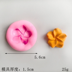 Khuôn Silicon Hoa Sứ 3.5cm
