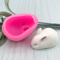 Khuôn Silicon - Động Vật - Con Thỏ Đúc 5.3cm
