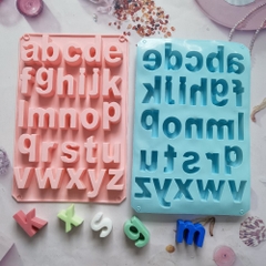 Khuôn Silicon - Chữ Cái Thường - 5cm - Lớn