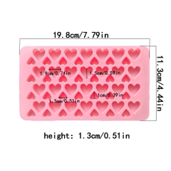 Khuôn Silicon - Trái Tim Trơn - Chip 56c TH2