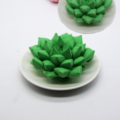 Khuôn Silicon - Sen Đá Nở - 11x5cm - Cánh Nhọn L1