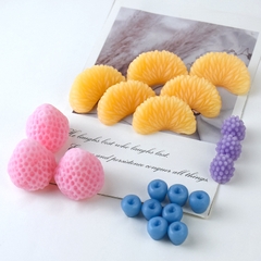 Khuôn Silicon - Trái Cây Berry - Việt Quất - BlueBerry 8c