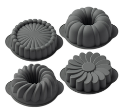 Khuôn Silicon - Đế - Quạt Thanh Viền - 24cm