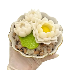 Khuôn Silicon - Hoa Sen Thái Nở - 9cm
