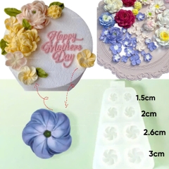 Khuôn Silicon - Set 14 Khuôn Hoa Hàn Quốc
