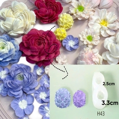 Khuôn Silicon - Set 14 Khuôn Hoa Hàn Quốc
