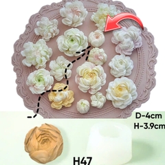 Khuôn Silicon - Set 14 Khuôn Hoa Hàn Quốc