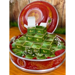 Hộp Giấy - Bánh Phu Thê - 5x5cm Cao 4cm