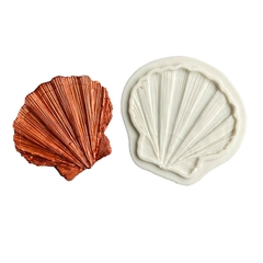 Khuôn Silicon - Biển - Sò - 8.5cm