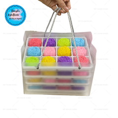 Túi Nhựa Mika - Quai Xách 25cm