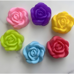 [10 cup] Khuôn Silicon - Cup Set 5cm - M81 Hoa Hồng HOT