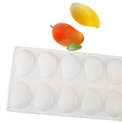 Khuôn Silicon - Vĩ Trái Cây- Vĩ Xoài 10c