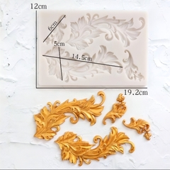 Khuôn Silicon - Lá Uốn Éo