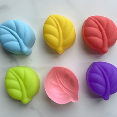 [10 cup] Khuôn Silicon - Cup Set 5cm - M90 Lá