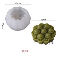 Khuôn Silicon - Hoa Sen Đài Sen 5.6cm KT