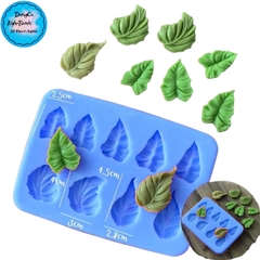 Khuôn Silicon - Lá Gân Thái To 9c