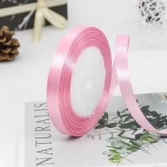 Ruy Băng Trang Trí - Thường - 1cm - hồng nhạt