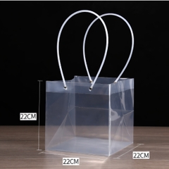 Túi Nhựa - Đựng Hộp Mika - Quai Xách 22cm