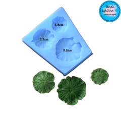 Khuôn Silicon - Lá Sen - 2-3.5cm - 3c