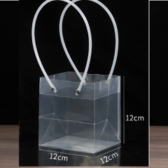 Túi Nhựa - Đựng Hộp Mika - Quai Xách 12cm