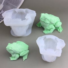 Khuôn Silicon - Động Vật - Ếch Ngồi 10cm