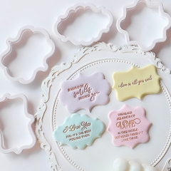 Vòng Ấn Cắt - Xôi Đậu Rau Cau - Set 4 Khuôn Cắt
