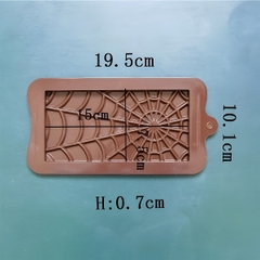 Khuôn Silicon - Viền VN - 17x8cm - VN21 - Mạng Nhện