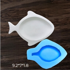 Khuôn Silicon - Chén Nước Chấm Hình Cá