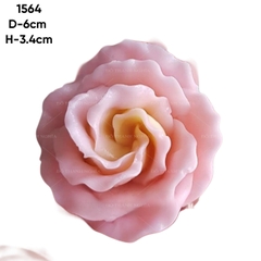 Khuôn Silicon - Hoa Hồng Nở - Hồng Xoắn -6cm