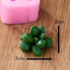 Khuôn Silicon - Sen Đá TIA - Ụ 3cm