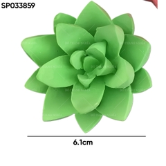 Khuôn Silicon - Sen Đá Nở - 6.1cm - Pha Lê