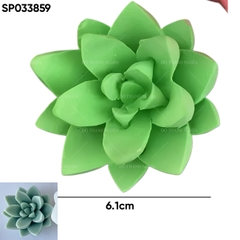 Khuôn Silicon - Sen Đá Nở - 6.1cm - Pha Lê