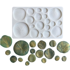 Khuôn Silicon - Lá Quạt 19c- Nấm