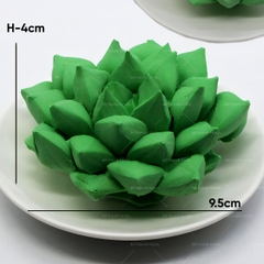 Khuôn Silicon - Sen Đá Nở - 11x5cm - Cánh Nhọn L1