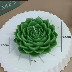 Khuôn Silicon - Sen Đá Nở - 7.5cm - Sen Ngọc L6