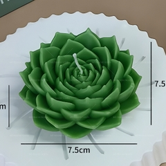 Khuôn Silicon - Sen Đá Nở - 7.5cm - Sen Ngọc L6