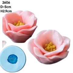 Khuôn Silicon - Hoa Cúc Xoay P25 - 5cm