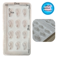 Vĩ Nhựa PP - Động Vật - 12c - Con Thỏ