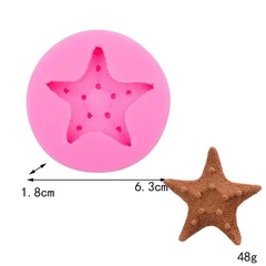 Khuôn Silicon - Sinh Vật Biển TH - Sao biển 4.5cm